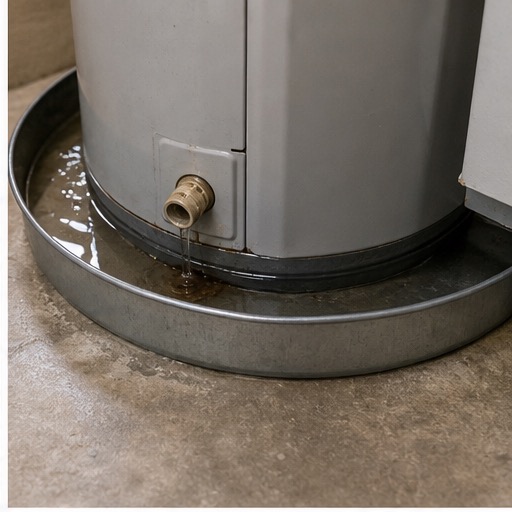 Sewer line repair context outside a home